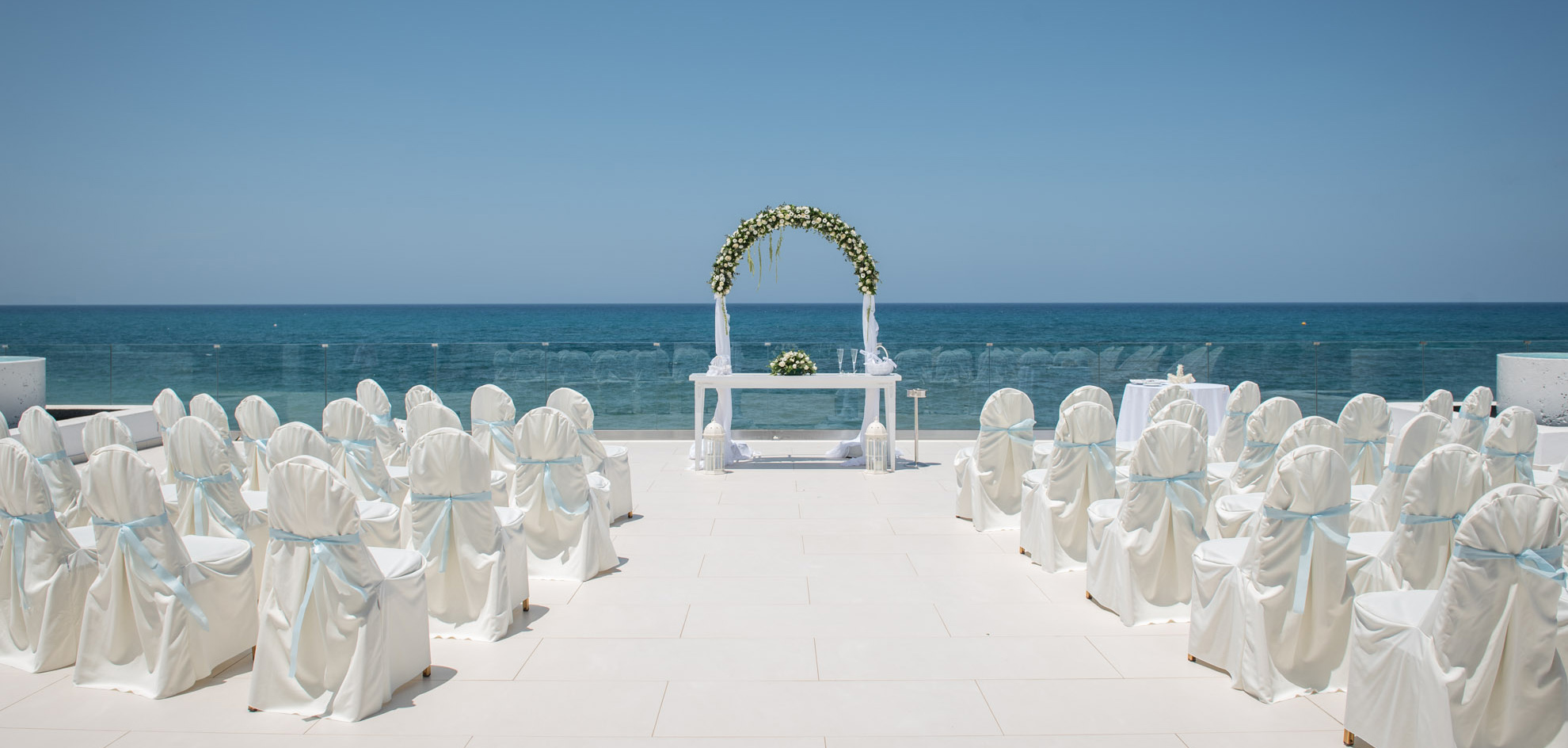 Book your wedding day in Grecotel Lux Me White Palace, Luxury Resort